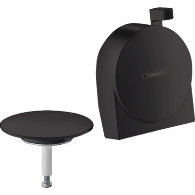 Hansgrohe Exafill Exafill S afbouwdeel v. badafvoer-, overloop- en vulcombinatie mat zwart