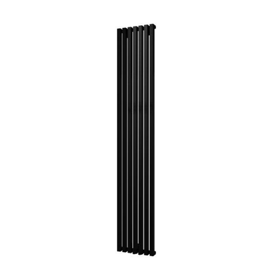 Plieger Siena designradiator verticaal enkel 1800x318mm 766W zwart