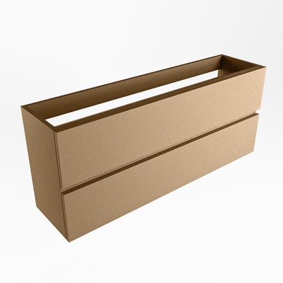 Mondiaz ADA fonteinonderkast - 120x30x50cm - 2 lades - uitsparing midden - softclose - Oro