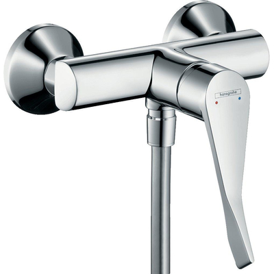 Hansgrohe Focus Care douchekraan met koppelingen met verlengde greep 12.1cm chroom