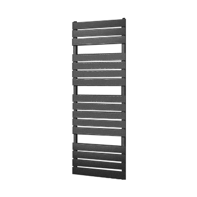 Plieger Genua designradiator horizontaal 1520x550mm 800W antraciet metallic