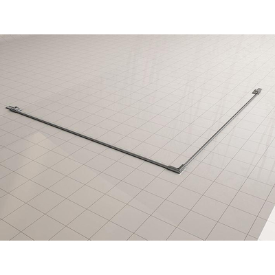 Wiesbaden Salone cabine met 2 draaideuren 900 x 900 x 2000 x 8 mm nano helder glas/chroom