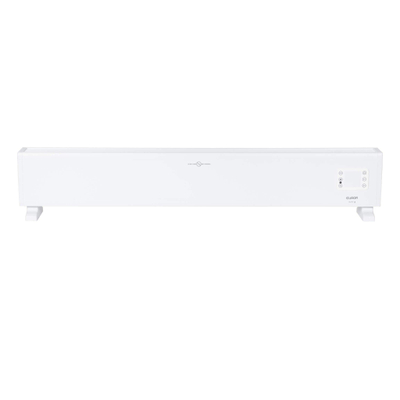 Eurom Alutherm Convectorkachel - 145x21cm - IP24 - 2500watt - wifi - vloer/wand- Horizontaal - metaal wit mat