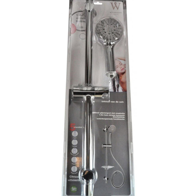 Riko Glijstangset compleet chroom