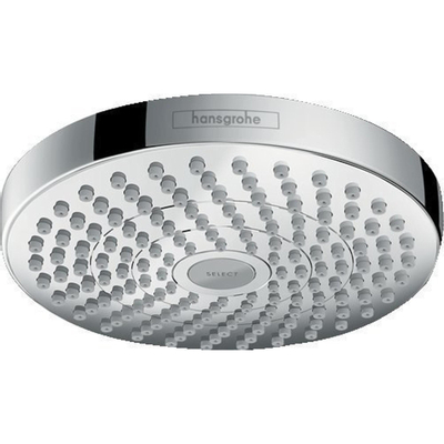 Hansgrohe Croma Select S hoofddouche S 180 2jet EcoSmart straalhoek verstelbaar chroom