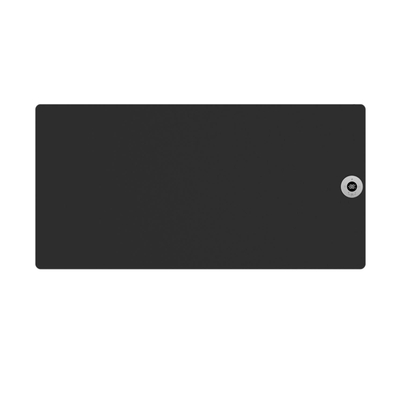 Best Design Brenner 120x60cm 750watt aluminium zwart mat