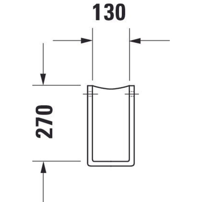 Duravit Philippe Starck 3 Sifonkap