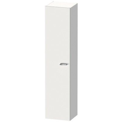 Duravit XBase badkamerkast 40x35.8x176cm 1 deur Standaard greep wit