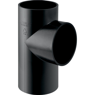 Geberit afvoer PE fitting T stuk 88° 125X125