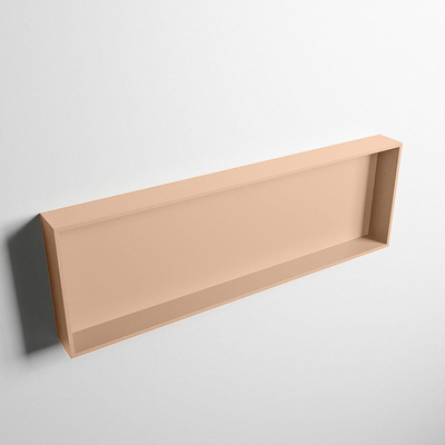 MONDIAZ EASY Nis - 89.5x29.5cm - geschikt voor in- of opbouw - 1 vak - kleur Rosee | Rosee