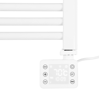 Eurom Sani-Towel elektrische handdoekradiator - 60x50cm - 400watt - WiFi - glans wit