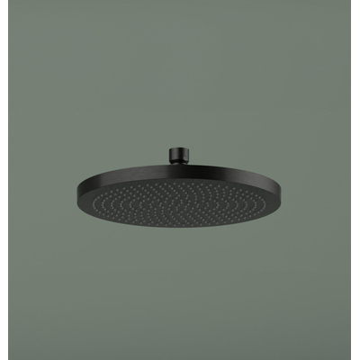 Hotbath Ace Hoofddouche - Ø23cm - rond - zwart geborsteld PVD