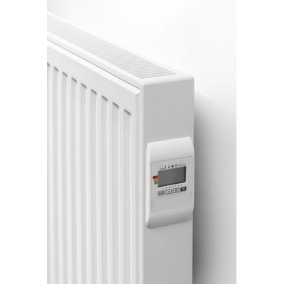 Vasco E panel h rb elektrische Design radiator 50x60cm 500watt Staal Traffic White