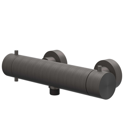 IVY Concord Thermostatische Douchekraan - opbouw - cooltouch - RVS316 - geborsteld carbon black PVD