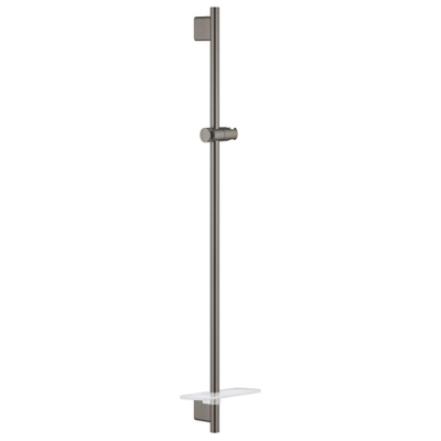 GROHE Rainshower SmartActive Glijstang - 90cm - met zeepschaal - hard graphite geborsteld
