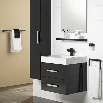 Tiger Bold Handdoekrek Zwart 60x3.9x8.3cm