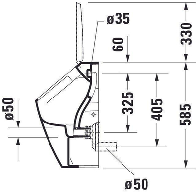 Duravit Urinoir (goot)