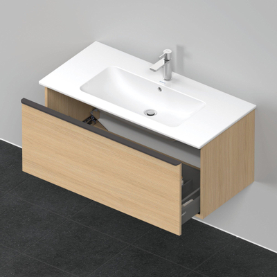 Duravit D-Neo wastafelonderkast 101x44x46.2cm 1 lade Natuur eiken Mat