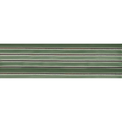 Vtwonen Tegels Rib Wandtegel - 13x45cm - 9mm - Witte scherf - Apple (Groen)