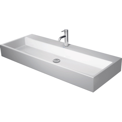 Duravit Vero Air (meubel) wastafel 1 kraangat zonder overloop 120x47cm met WonderGliss wit