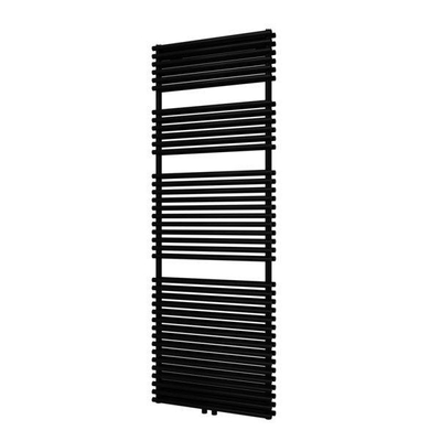 Plieger Florian Nxt M designradiator dubbel horizontaal met middenaansluiting 1710x600mm 1366W zwart