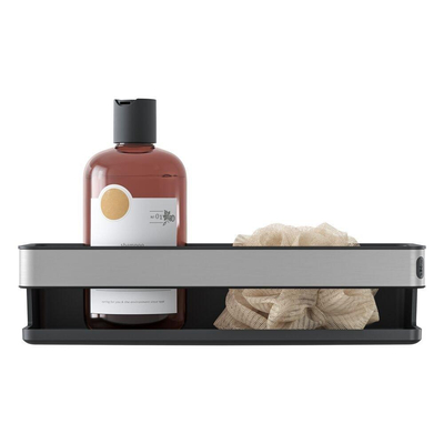 Tiger Cooper Douchemand - 28x11x7cm - zwart/geborsteld RVS