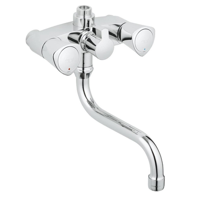 GROHE Costa S douchekraan met omstel HOH=12cm chroom