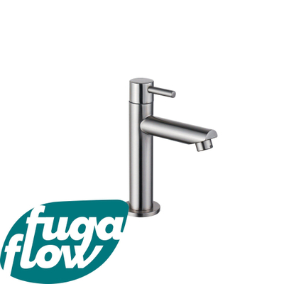 FugaFlow Eccelente Sobrado Badkamer Fonteinkraan - 14.4cm - opbouw - 1gats - PVD - geborsteld RVS