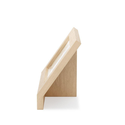 Umbra Podium fotolijst 9x18x13cm staand essen hout naturel