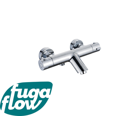 FugaFlow Thermostatische Bad-Douchekraan chroom