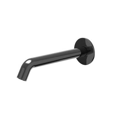 IVY Baduitloop - 23cm - 1/2" - inkortbaar - Zwart chroom PVD