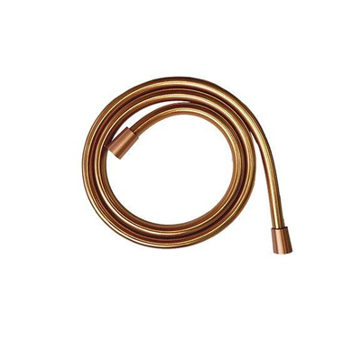 Wiesbaden Doucheslang kunststof 150 cm geborsteld koper