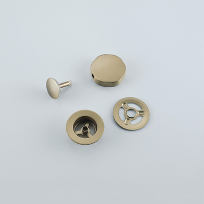 Fortifura Calvi badafvoer opbouw - draaibediening - geborsteld messing OUTLETSTORE