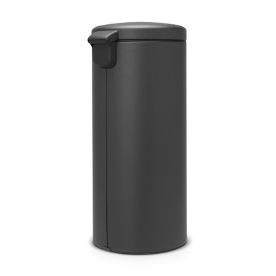 Brabantia NewIcon Pedaalemmer - 30 liter - kunststof binnenemmer - mineral infinite grey
