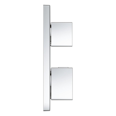 Grohe Grohtherm Cube Mengkraan inbouw - 2 knoppen - mengkraan - chroom