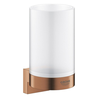 GROHE Selection wandhouder t.b.v. glas en zeepdispenser brushed warm sunset