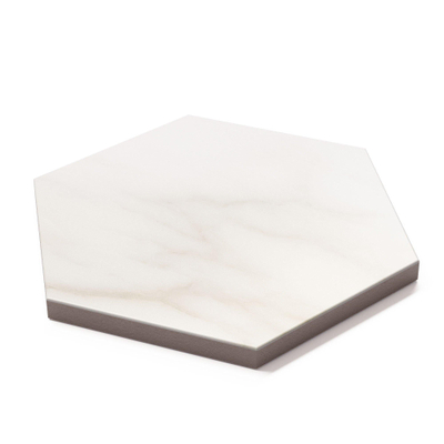 SAMPLE Cifre Cerámica Diamond Gold Vloer- en Wandtegel Marmerlook Mat Wit