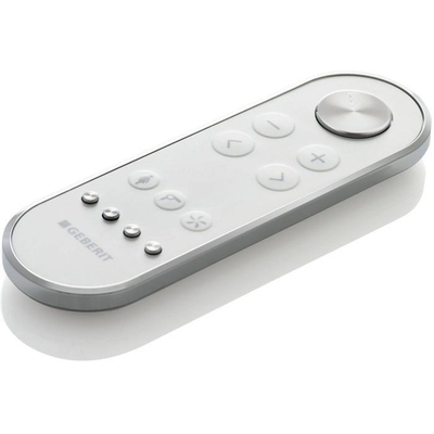 Geberit AquaClean Mera Comfort Douche WC - geurafzuiging - warme luchtdroging - ladydouche - softclose - glans/chroom afdekplaatje - glans wit