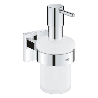 GROHE Start Cube Zeepdispenser - 160ml - met houder - vierkant - chroom