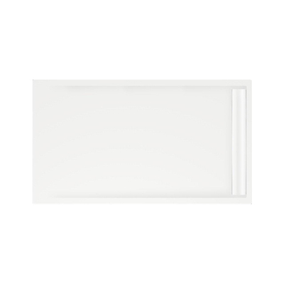 Xenz easy tray douchevloer 140x80x5cm rechthoek acryl wit