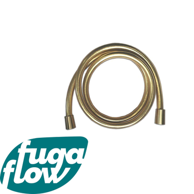 FugaFlow Eccelente Sobrado Badkamer doucheslang Glad geborsteld messing PVD 150cm