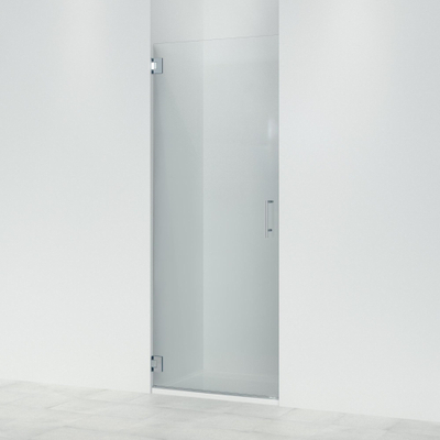 FugaFlow Efficiente Vetro Douchedeur - 80x200cm - profielloos - veiligheidsglas - anti kalk - chroom