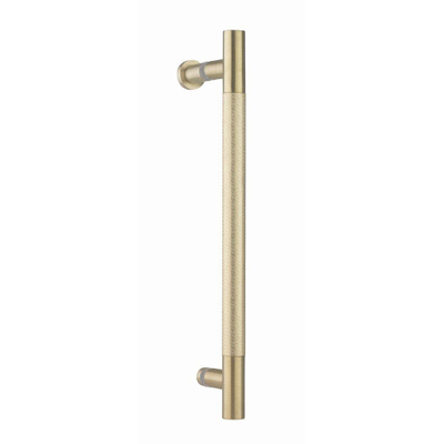 Crosswater Optix Geribbelde Handgreep - 12.5cm - geborsteld messing