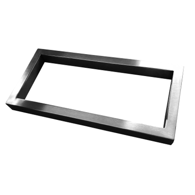 Wiesbaden Geborsteld stalen vierkante supportbeugel 46x22