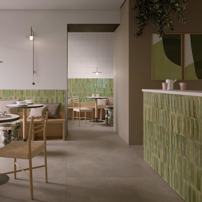 Ragno Gleeze wandtegel - 7.5x20cm - 10mm - Giada