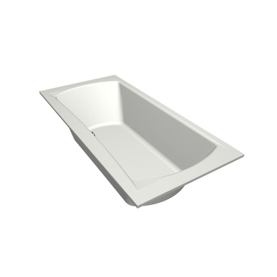 Xenz Robijn Inbouwbad - 190x90cm - inhoud 320L - met afvoer - Wit mat