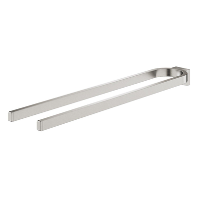 GROHE Selection Handdoekhouder - 36cm - dubbel - niet draaibaar - supersteel