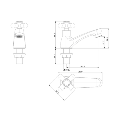 Best Design Liberty toiletkraan