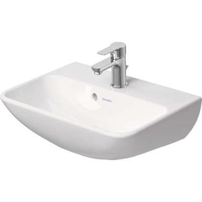Duravit Me by starck fontein 450x155x320mm zonder kraangat met overloop wit
