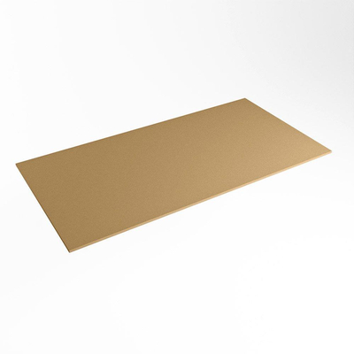 Mondiaz TOP 51 Topblad - 100x51x0.9cm - geschikt voor afdekplaat - Solid surface - Oro